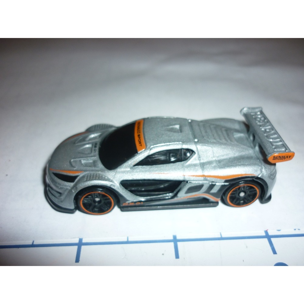 Hot‎ Wheels Renault Sport RS01 Silver Orange Racing Diecast Car 1:64 Scale DHP01